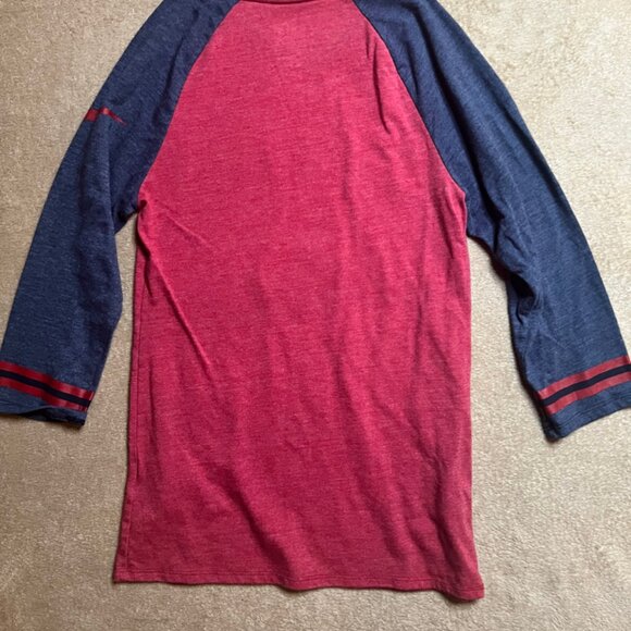 Nike St. Louis Cardinals Women XS Athletic Fit Red‎ Grey 3/4 Sleeve MLB (Z) - Picture 8 of 8